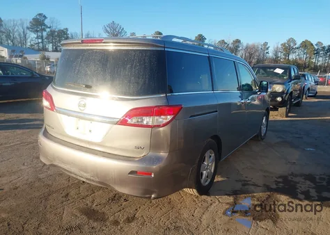 2012 Nissan Quest Sv z USA, uszkodzony, nr VIN JN8AE2KP1C9035520